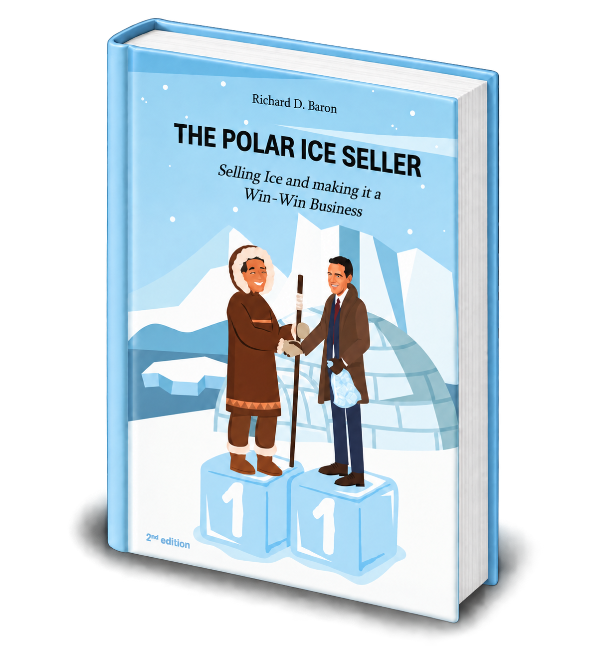 The Polar Ice Seller eBook shown as a three-dimensional book