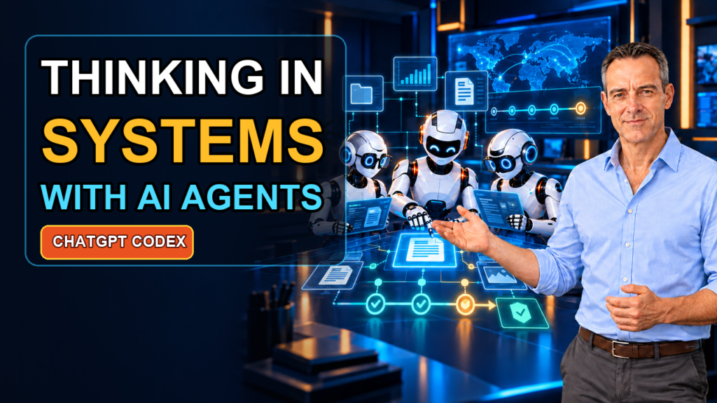 Thinking in Systems with AI Agents: A Real ChatGPT Codex Case Study